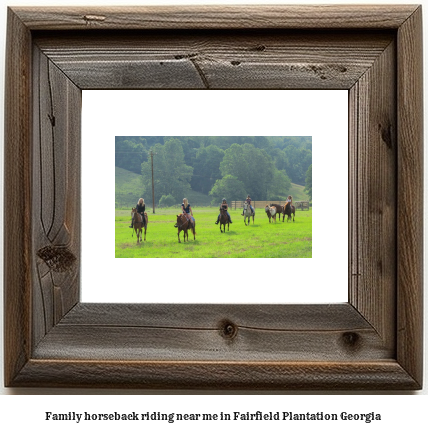 family horseback riding near me in Fairfield Plantation, Georgia